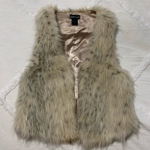 Wet Seal Fur Vest